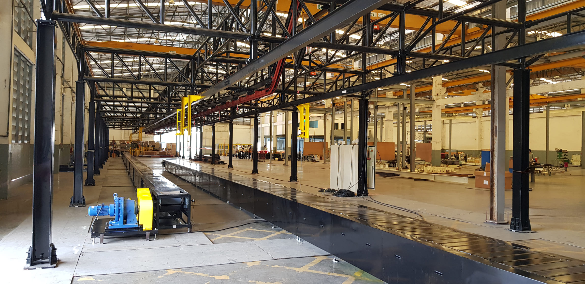 Overhead-Slat-Conveyor